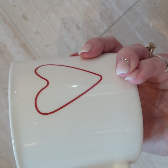 Opal House Porcelain Heart Mug - Picture 4 of 5